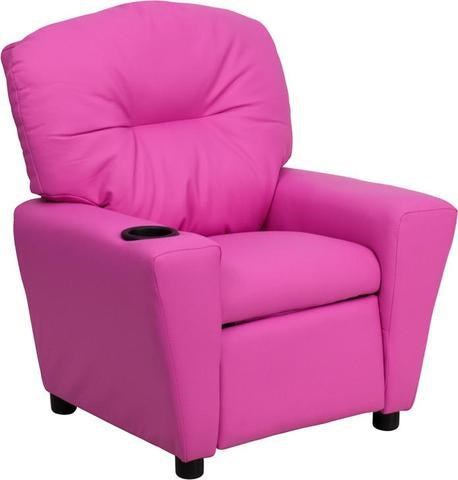 Kids recliner chair on sale with cup holder